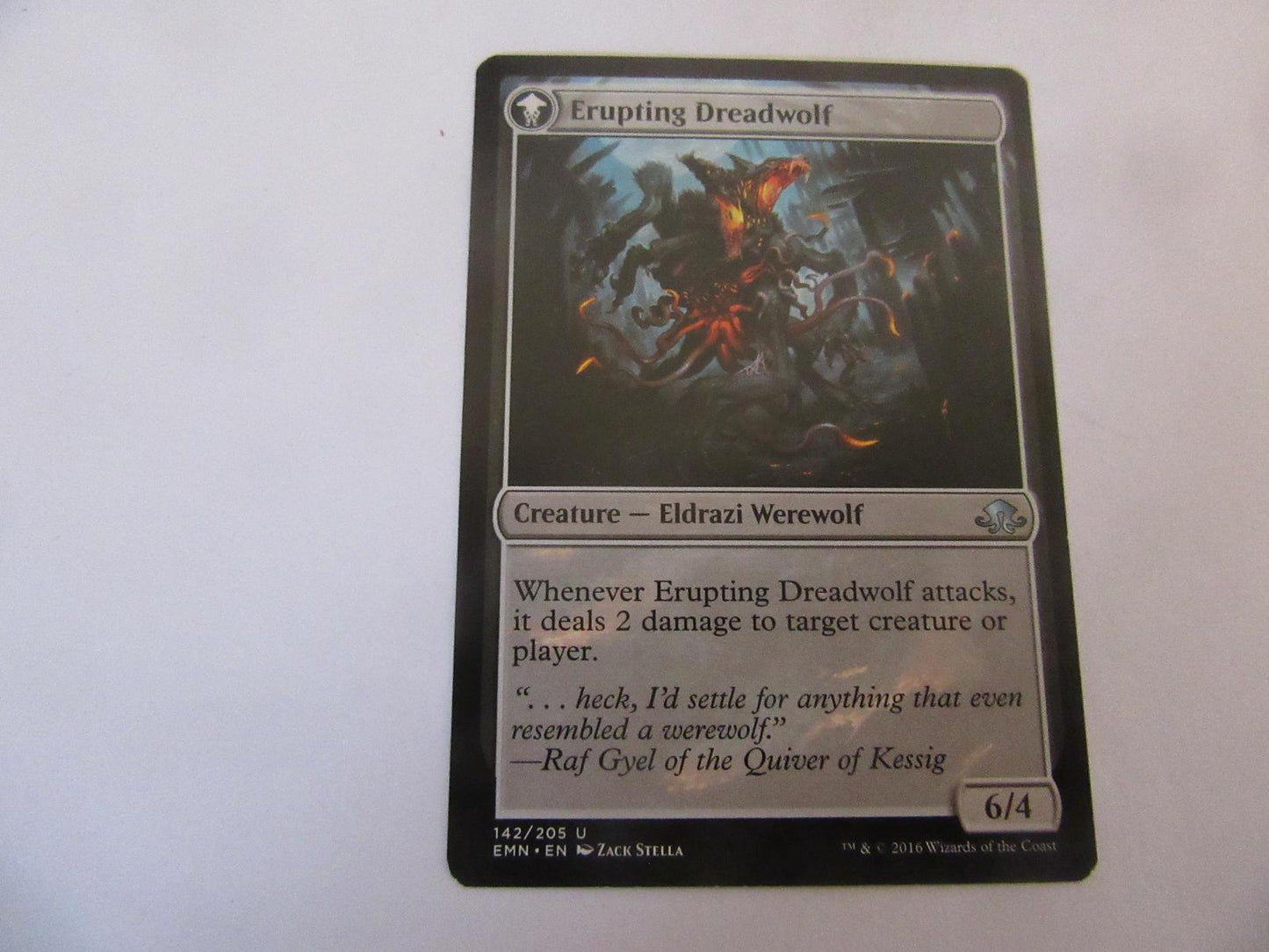 Smoldering Werewolf 142 Eldritch Moon NM