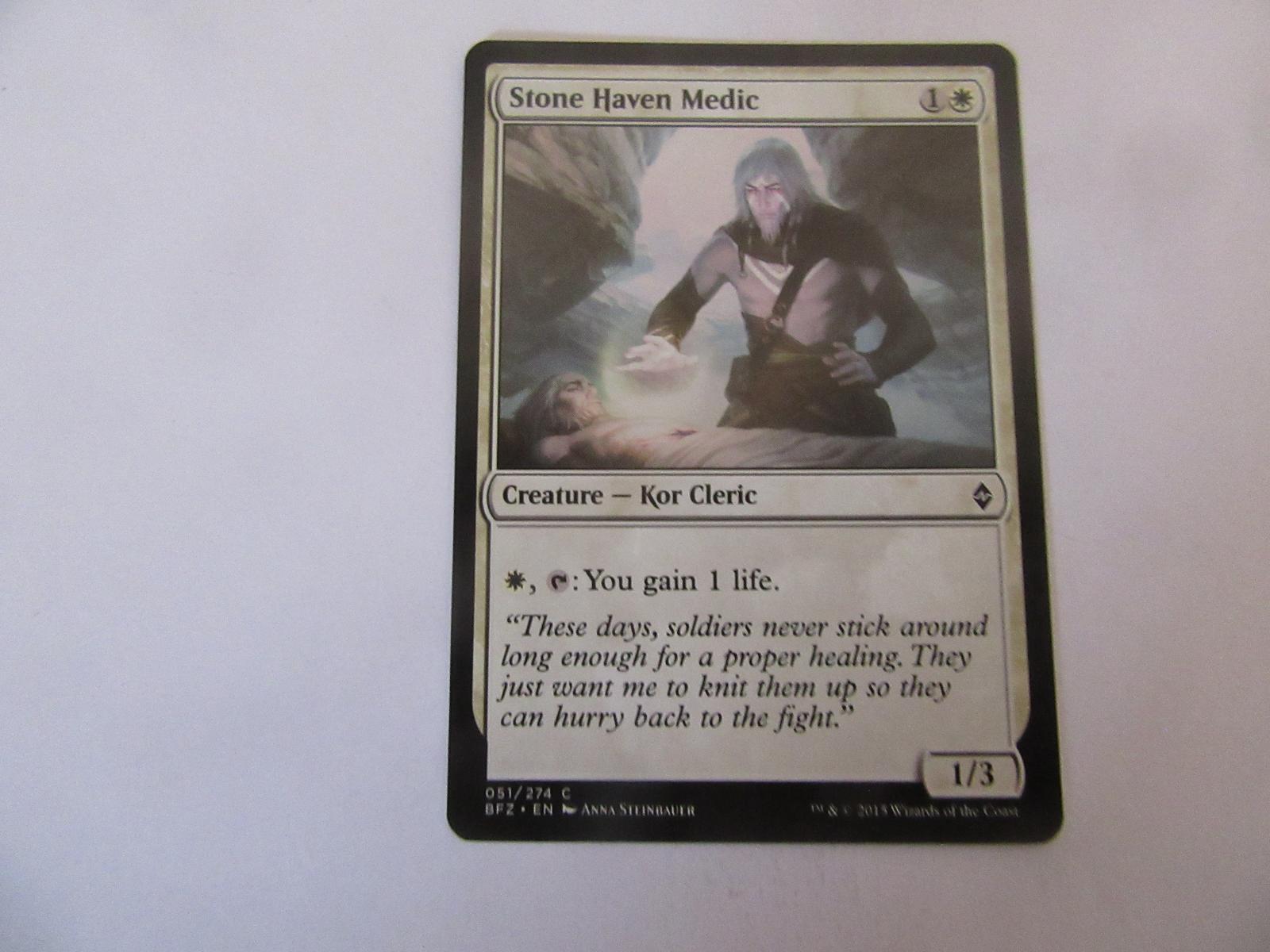 Stone Haven Medic 51 Battle for Zendikar NM