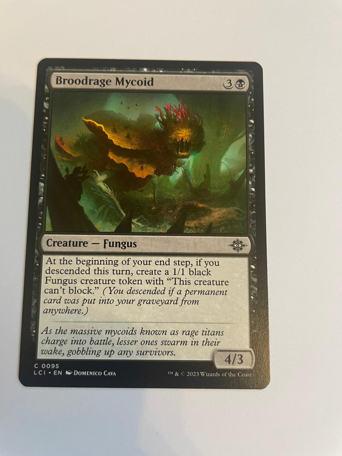 Broodrage Mycoid 95 The Lost Caverns of Ixalan NM