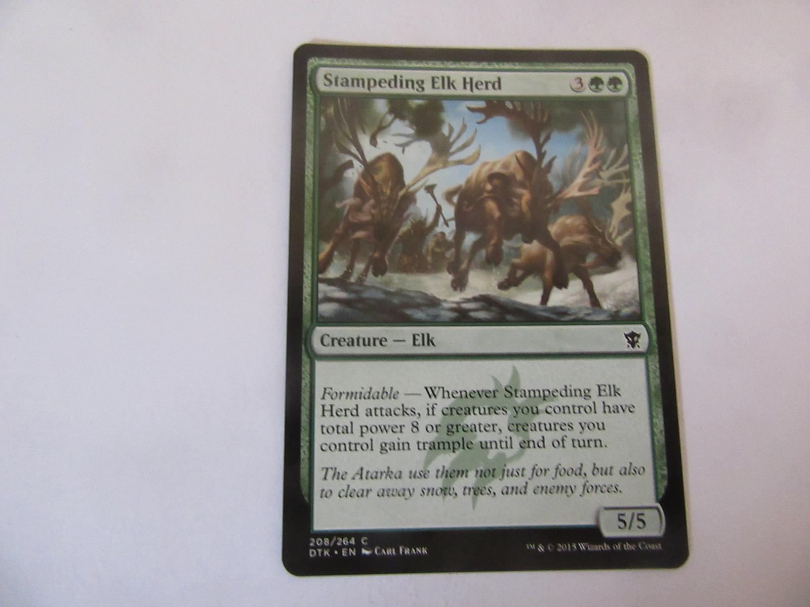 Stampeding Elk Herd 208 Dragons of Tarkir NM
