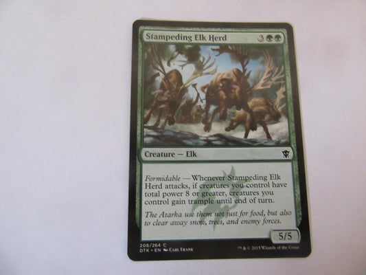 Stampeding Elk Herd 208 Dragons of Tarkir NM