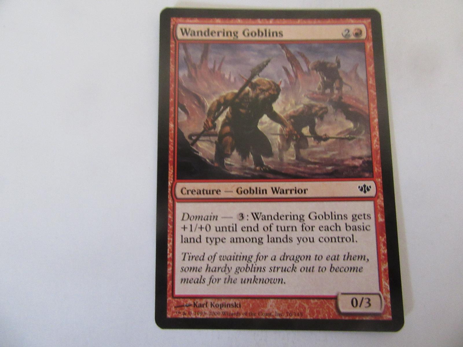 Wandering Goblins 76 Conflux NM