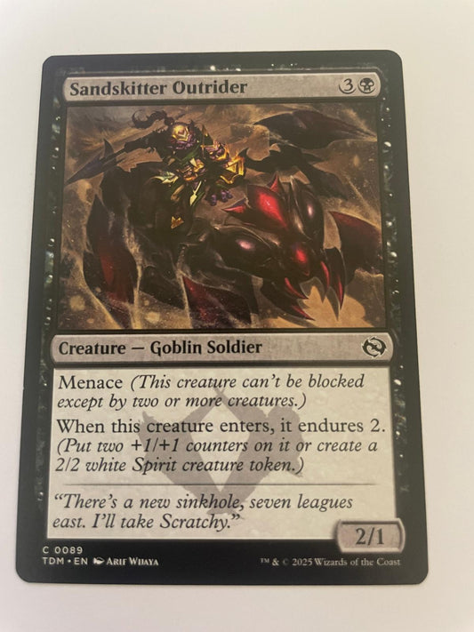 Sandskitter Outrider 89 Common Tarkir: Dragonstorm Magic: The Gathering NM