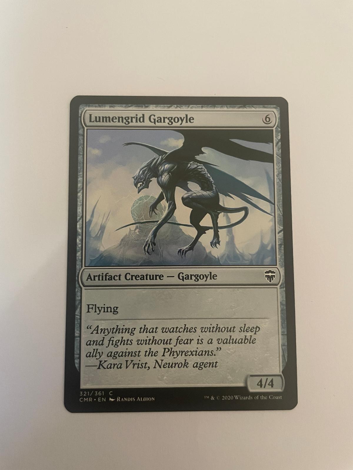 Lumengrid Gargoyle 321 Commander Legends CMR NM