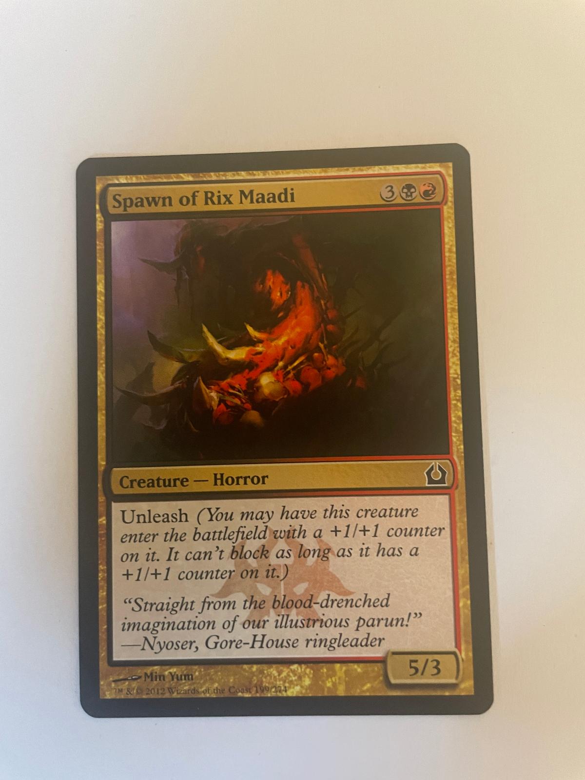 Spawn of Rix Maadi 199 Return to Ravnica RTR NM