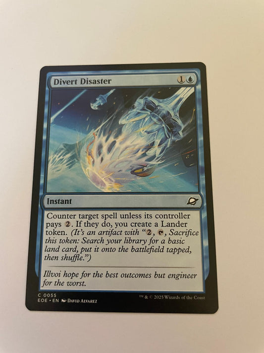 Divert Disaster 55 Common Edge of Eternities Magic: The Gathering Near Mint