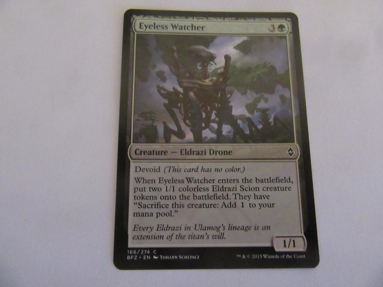 Eyeless Watcher 166 Battle for Zendikar NM