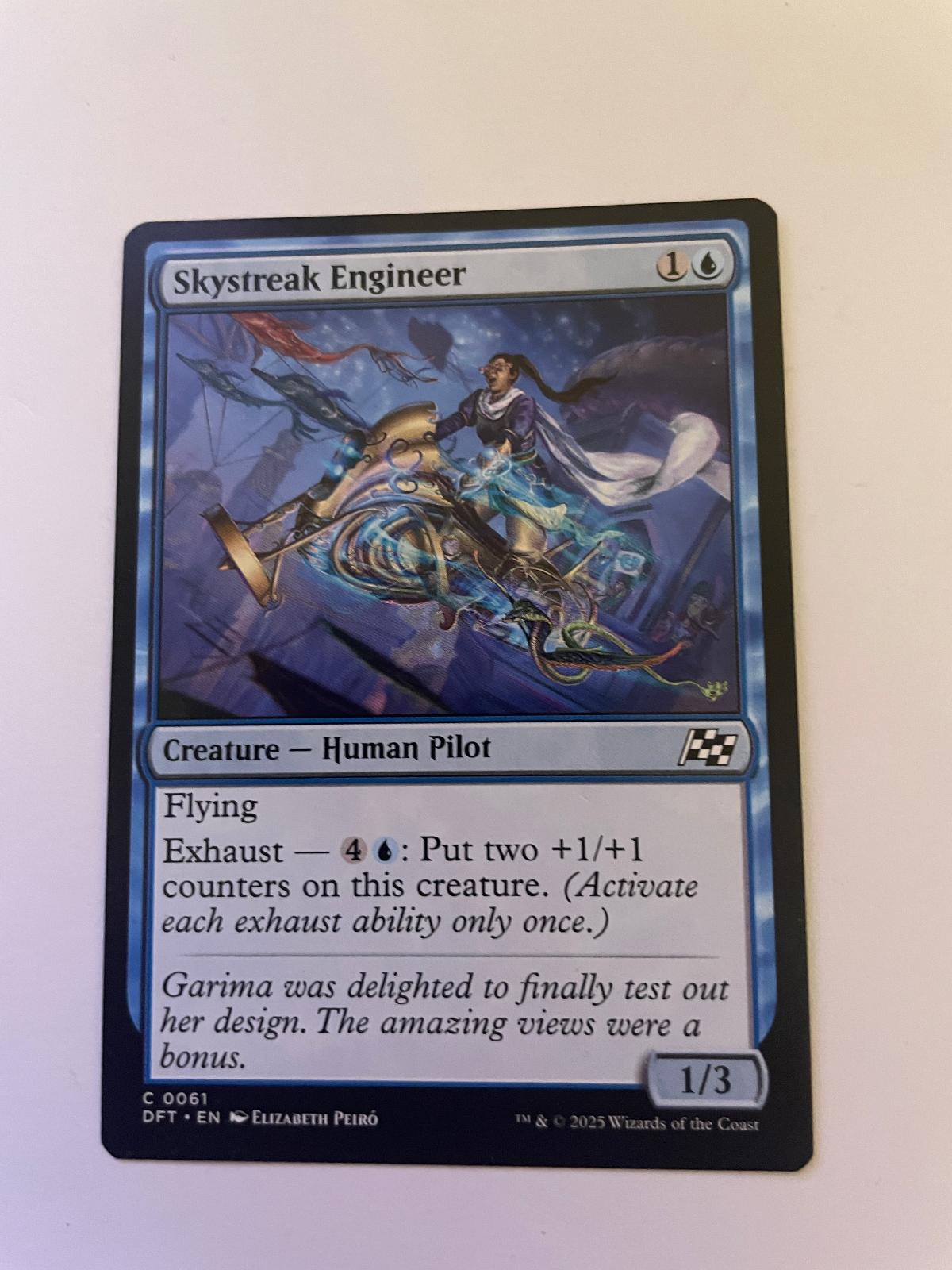 Skystreak Engineer 61 Common Aetherdrift Magic: The Gathering Near Mint