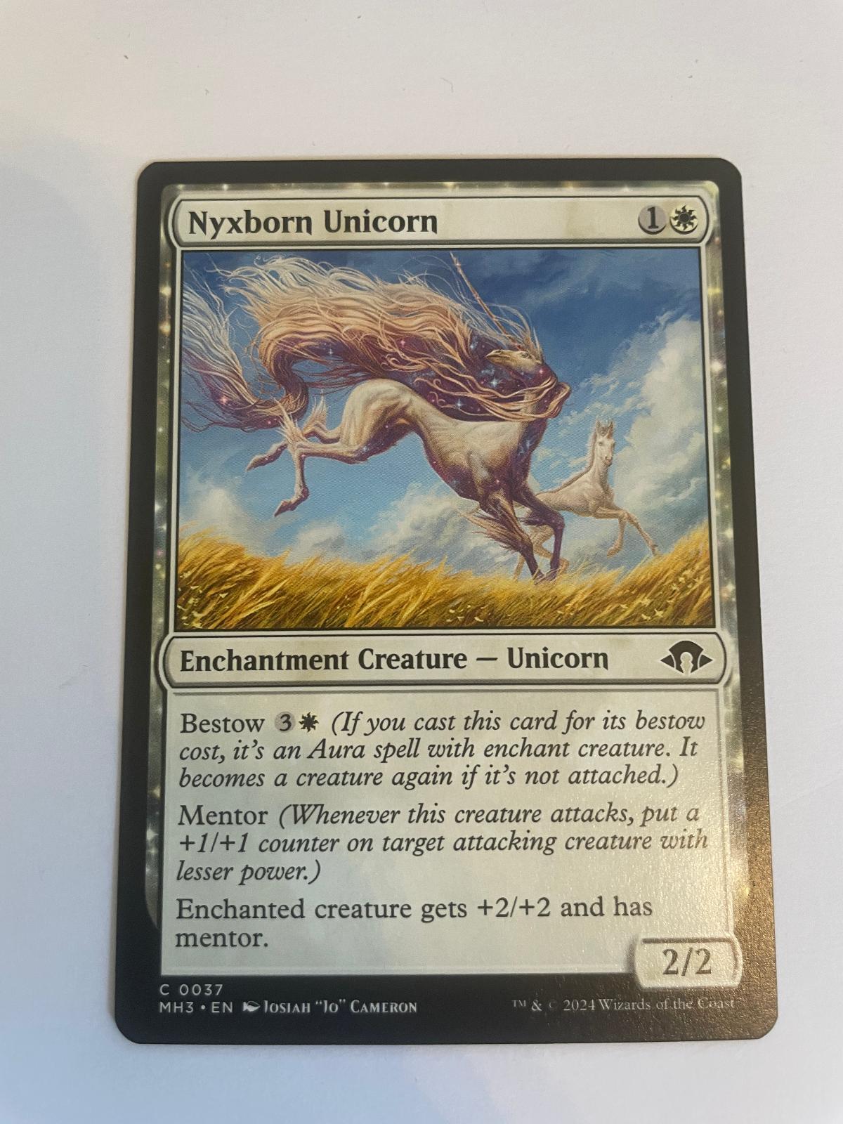 Nyxborn Unicorn 37 Modern Horizons 3 NM