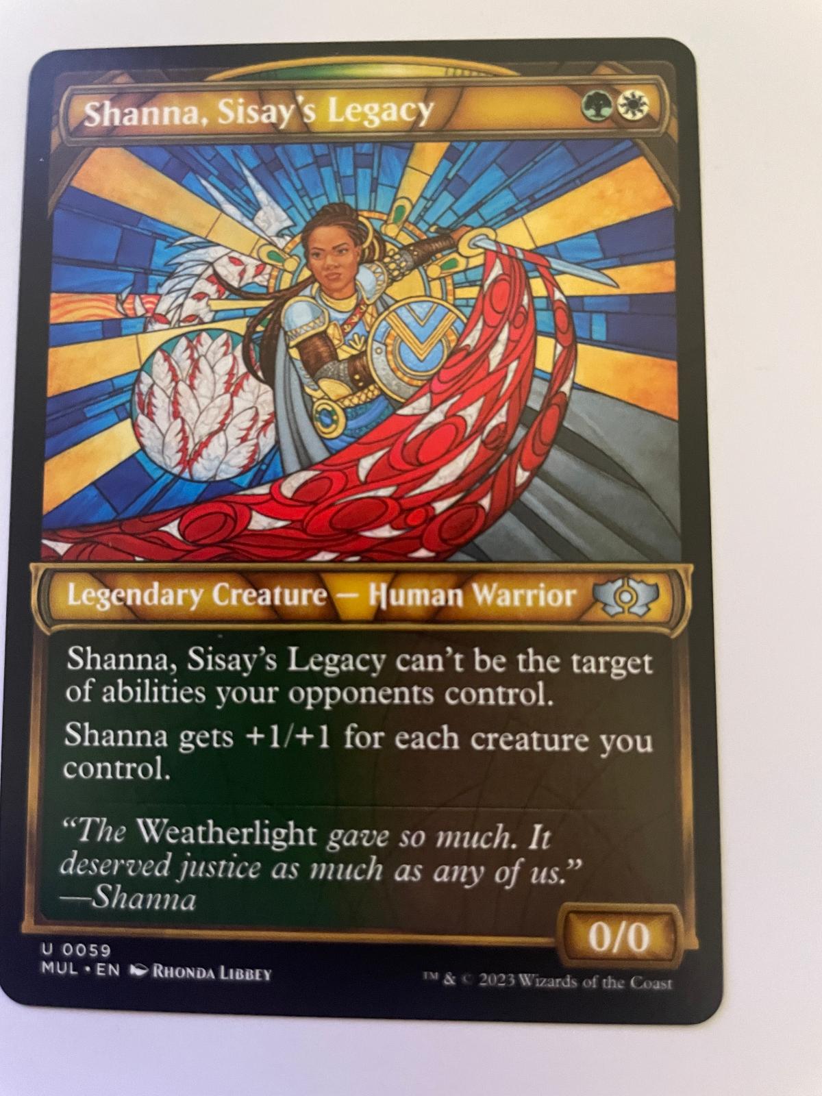 Shanna, Sisay's Legacy 59 March of the Machine: Multiverse Legends NM