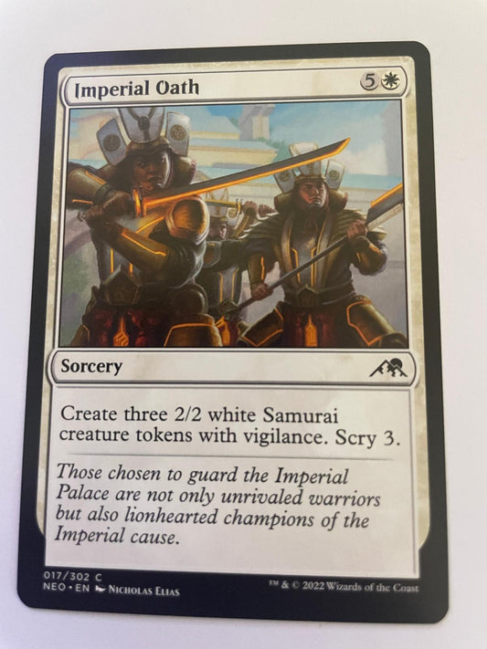 Imperial Oath 017/302 Common The List Reprints Magic: The Gathering Near Mint