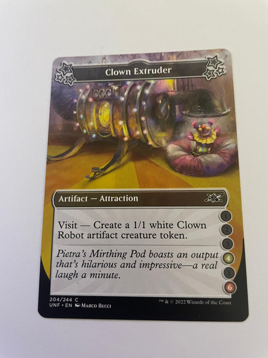 Clown Extruder (4-6) 204 Common Unfinity Magic: The Gathering Near Mint