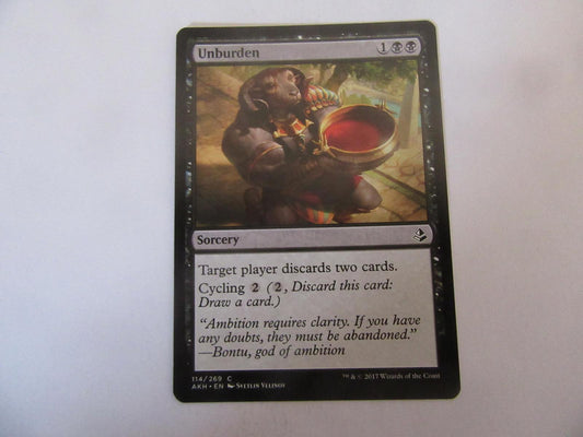 Unburden 114 Amonkhet NM