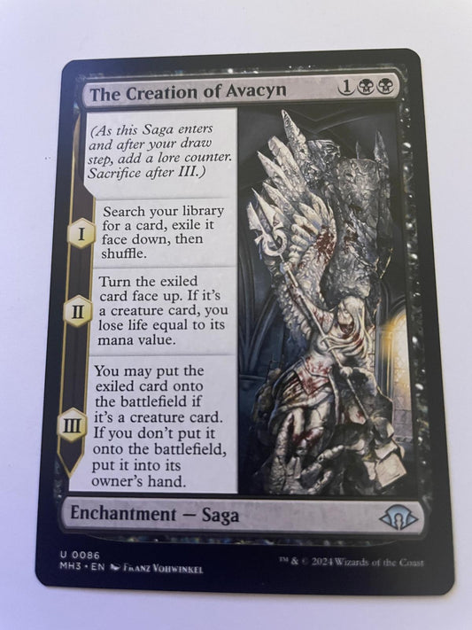 The Creation of Avacyn 86 Uncommon Modern Horizons 3 Magic: The Gathering NM