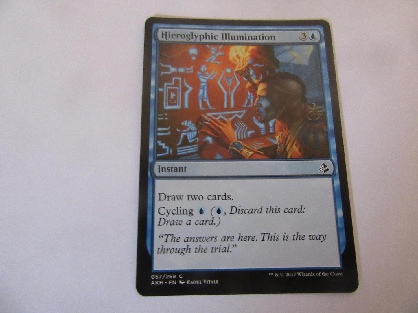 Hieroglyphic Illumination 57 The List Reprints NM