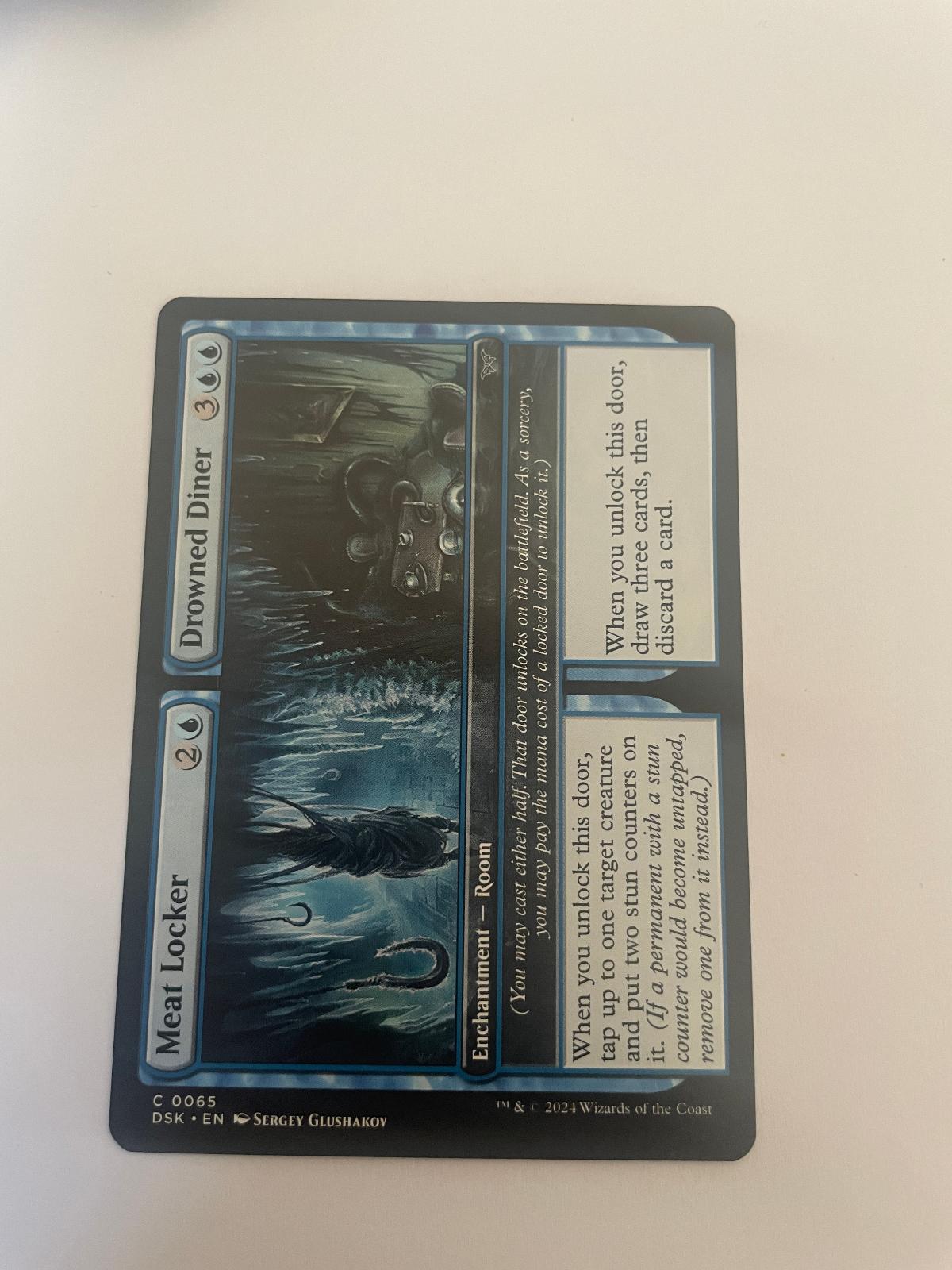 Meat Locker // Drowned Diner 65 Duskmourn: House of Horror DSK NM