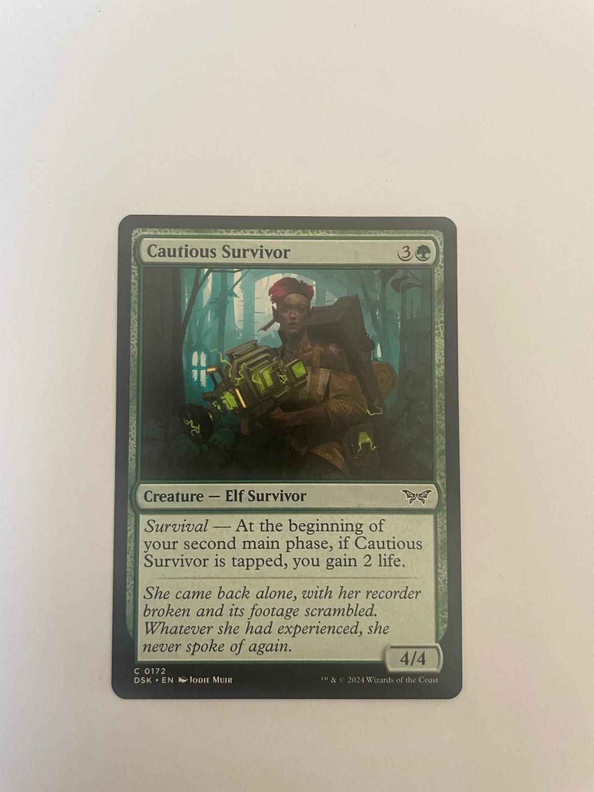 Cautious Survivor 172 Duskmourn: House of Horror DSK NM