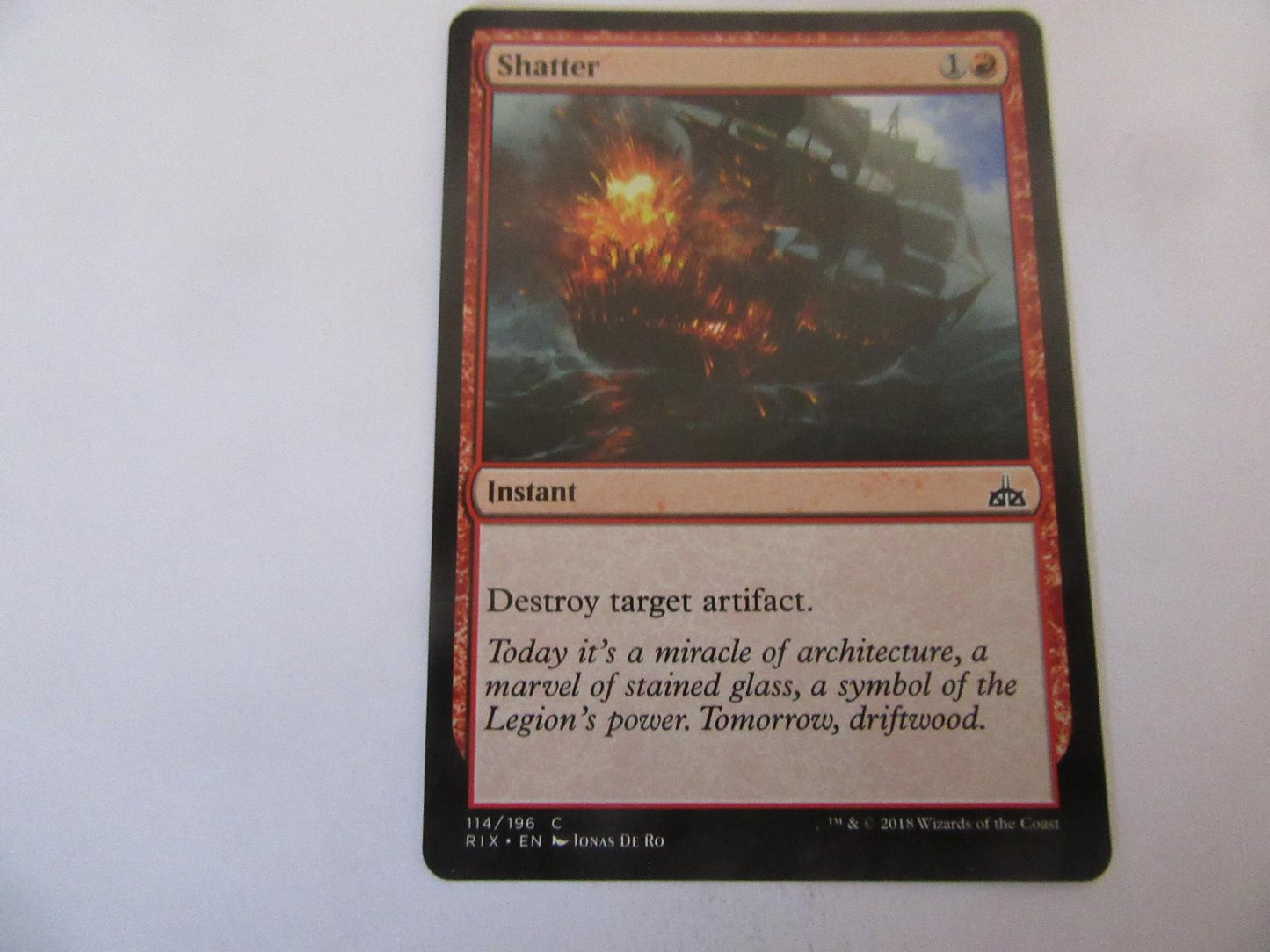 Shatter 114 Rivals of Ixalan NM