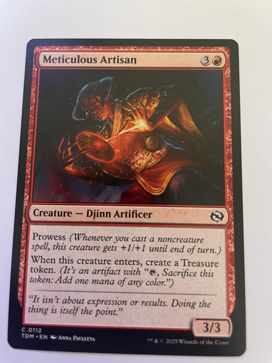 Meticulous Artisan 112 Common Tarkir: Dragonstorm Magic: The Gathering Near Mint