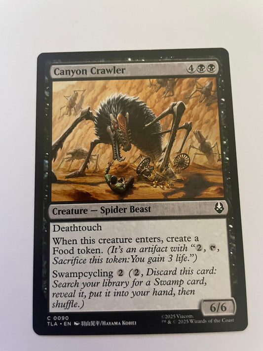 Canyon Crawler 90 Common Avatar: The Last Airbender Magic: The Gathering NM