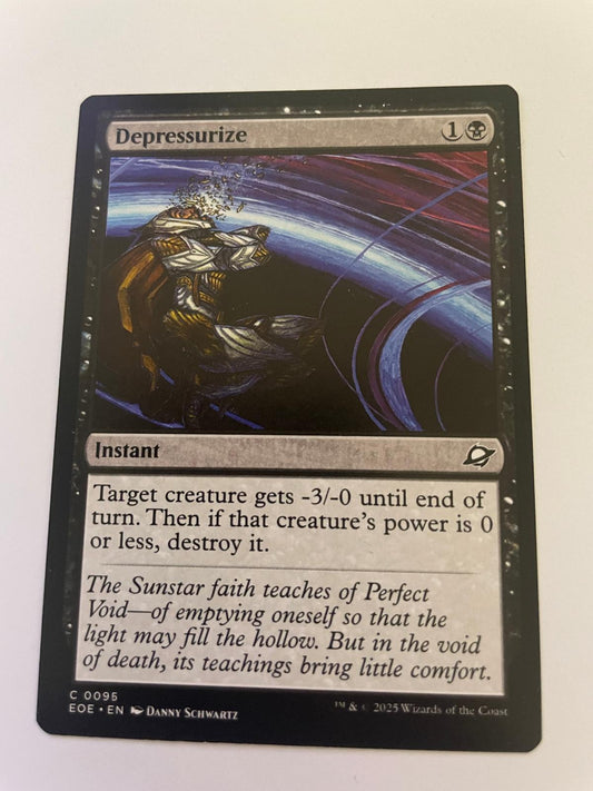 Depressurize 95 Common Edge of Eternities Magic: The Gathering Near Mint