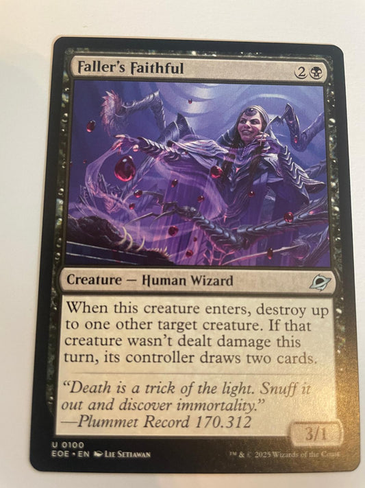 Faller's Faithful 100 Edge of Eternities NM