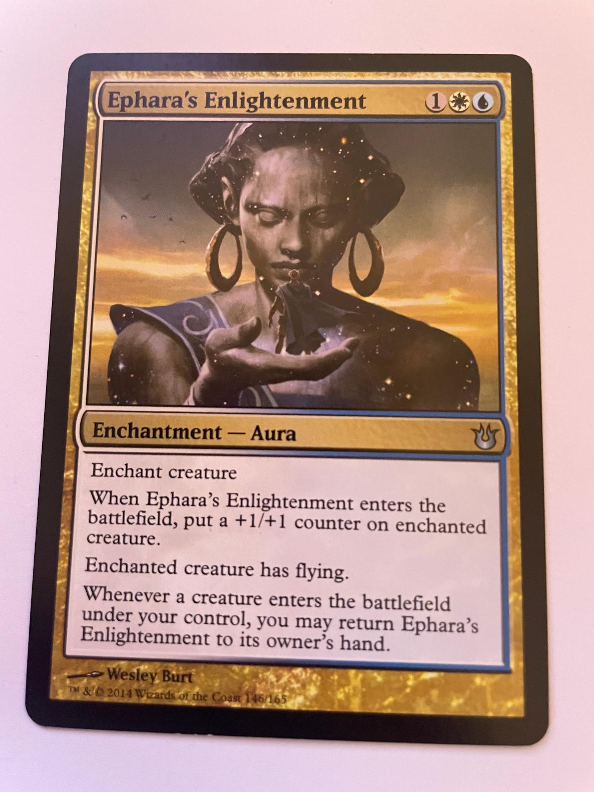 Ephara's Enlightenment 146 Uncommon Born of the Gods Magic: The Gathering NM