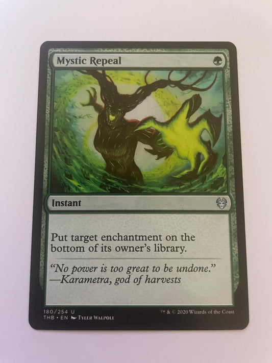 Mystic Repeal 180 Uncommon Theros Beyond Death Magic: The Gathering Near Mint