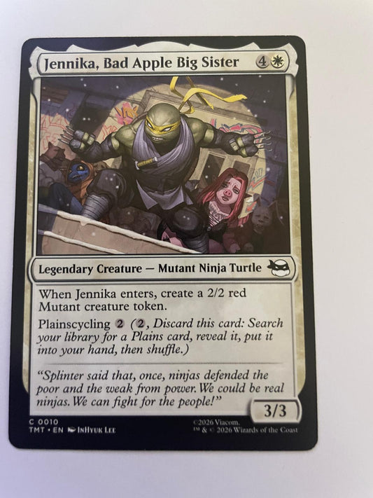 Jennika, Bad Apple Big Sister 0010 Teenage Mutant Ninja Turtles NM