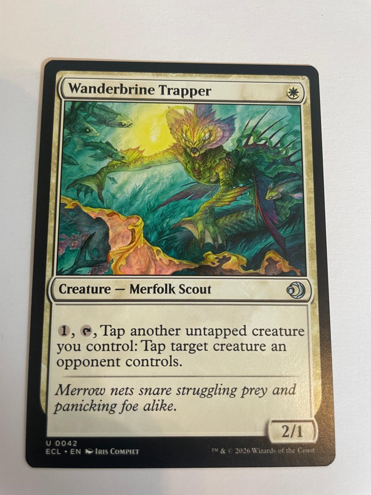 Wanderbrine Trapper 42 Lorwyn Eclipsed ECL NM