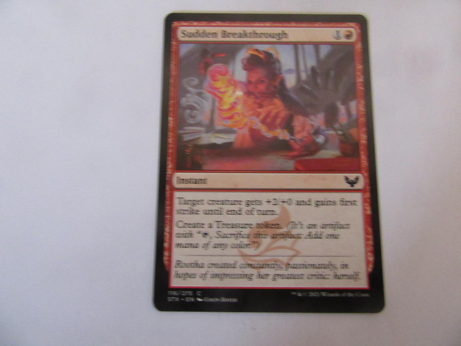 Sudden Breakthrough 116 Strixhaven: School of Mages NM