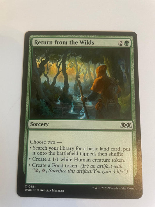 Return from the Wilds 181 Wilds of Eldraine NM