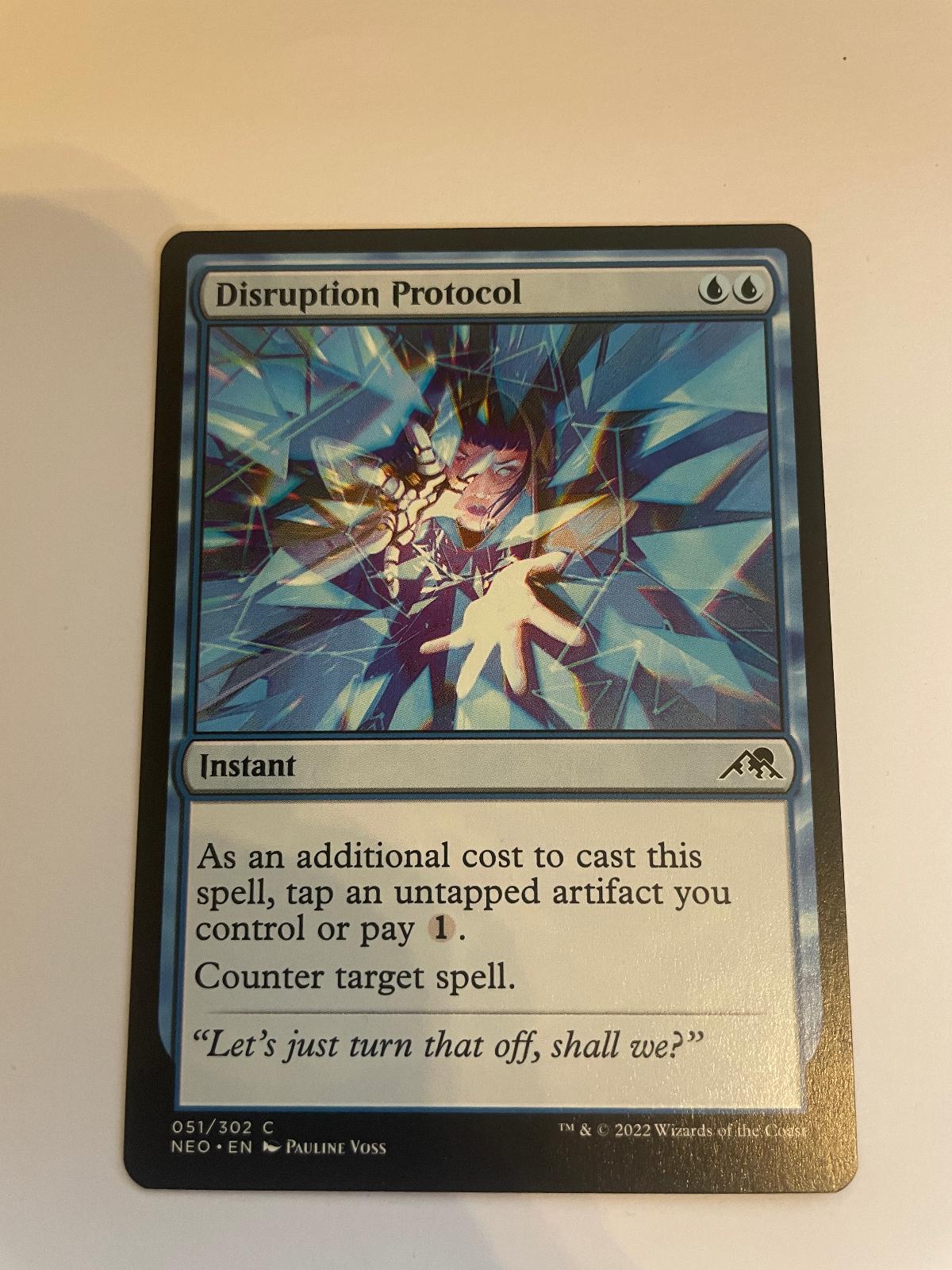 Disruption Protocol 51 Kamigawa: Neon Dynasty NM