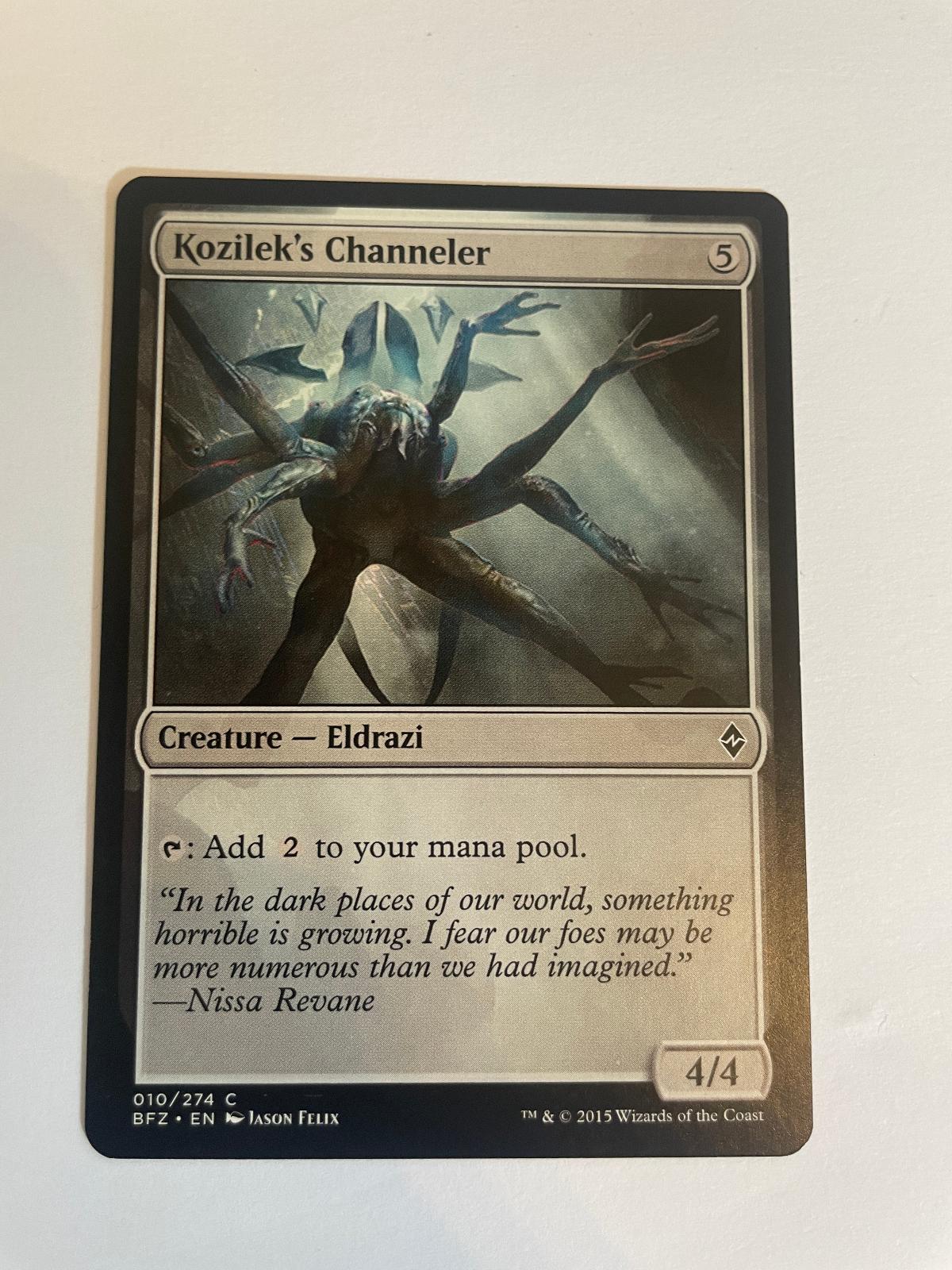 Kozilek's Channeler 10 Battle for Zendikar NM
