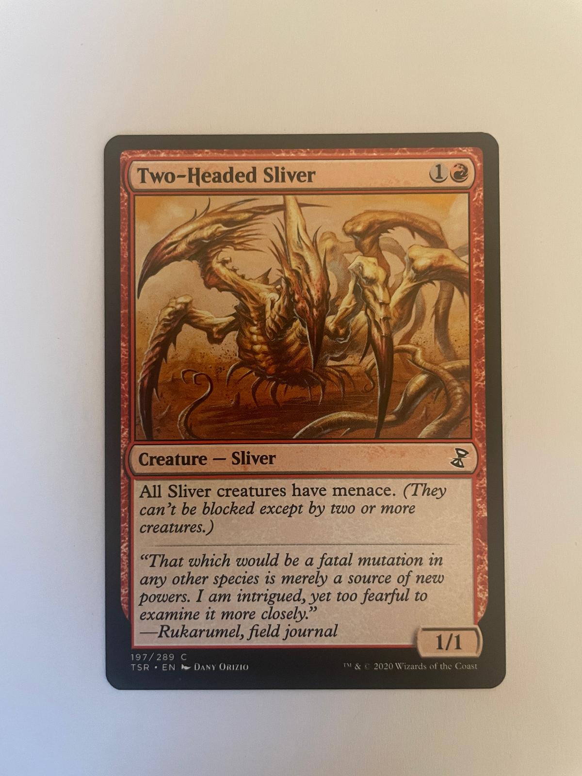 Two-Headed Sliver 197 Time Spiral: Remastered TSR NM