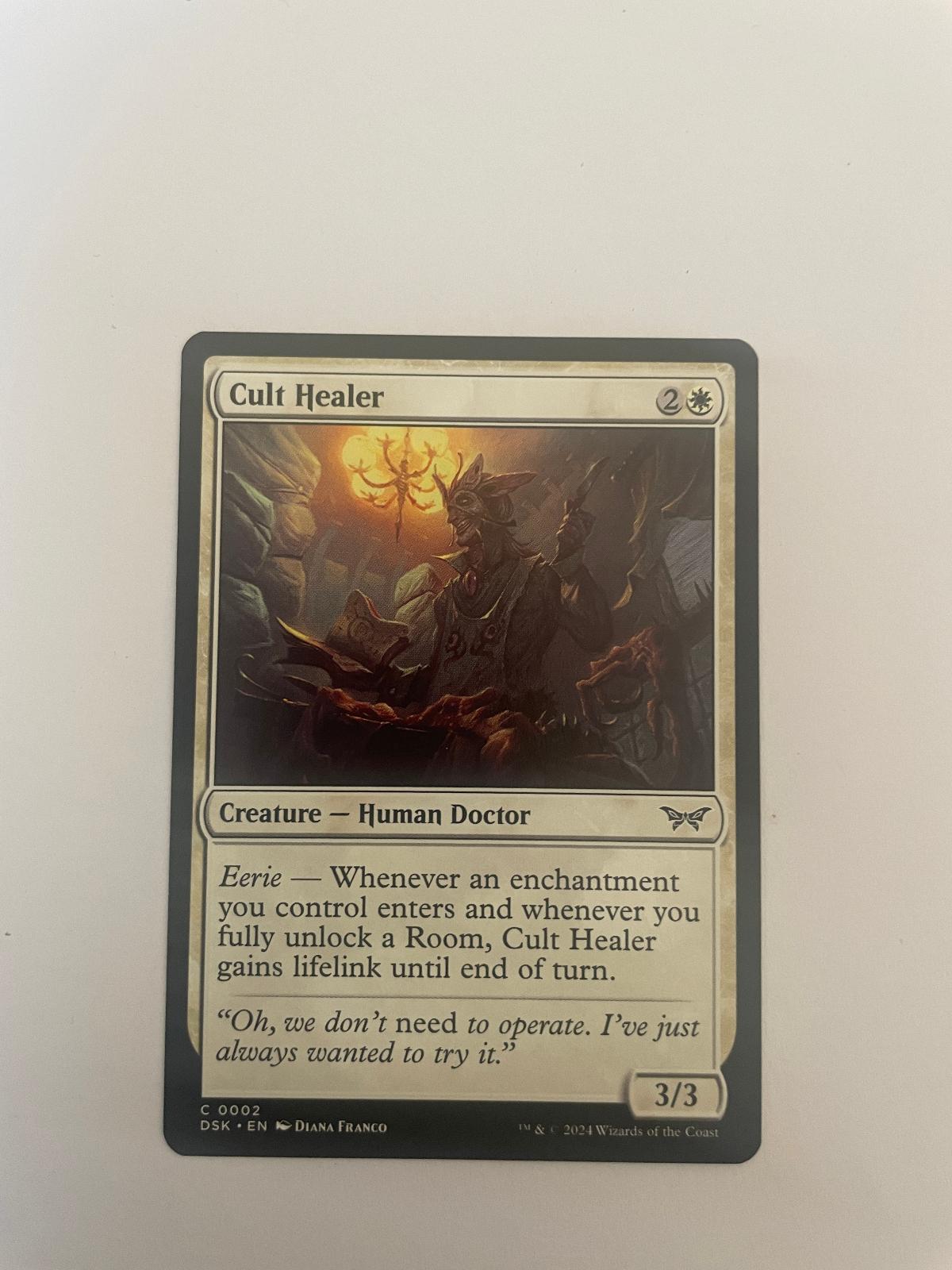 Cult Healer 2 Duskmourn: House of Horror DSK NM