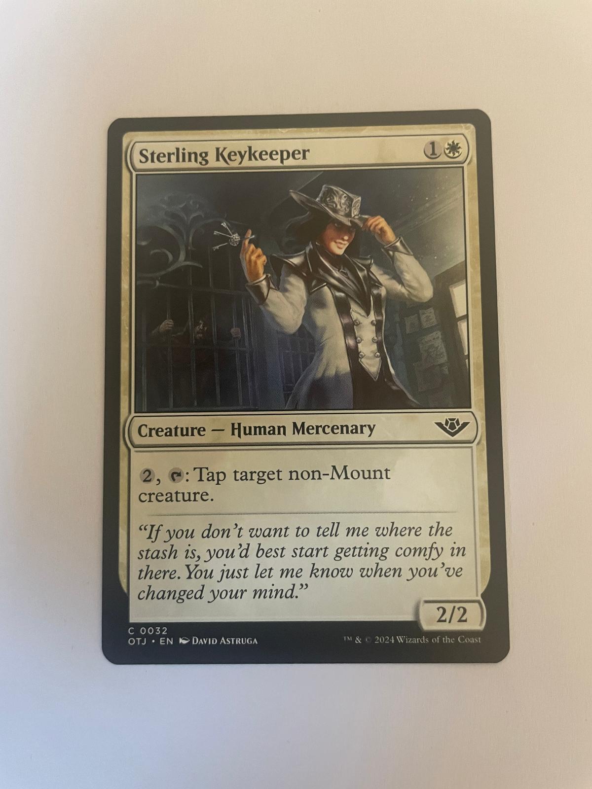 Sterling Keykeeper 32 Outlaws of Thunder Junction OTJ NM