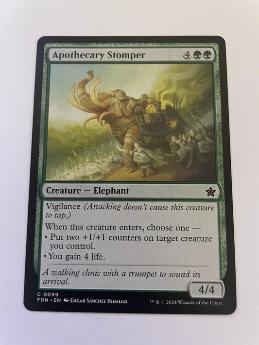 Apothecary Stomper 99 Common Foundations Magic: The Gathering Near Mint