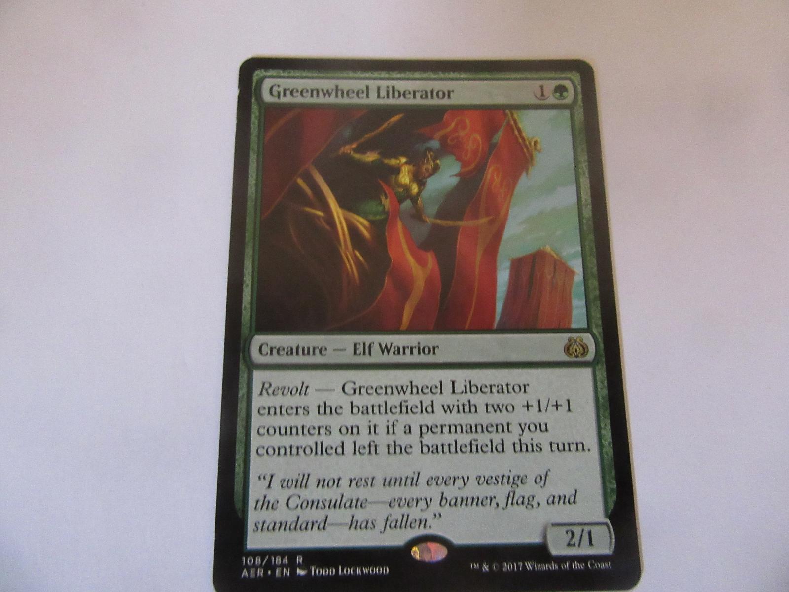 Greenwheel Liberator 108 Aether Revolt NM