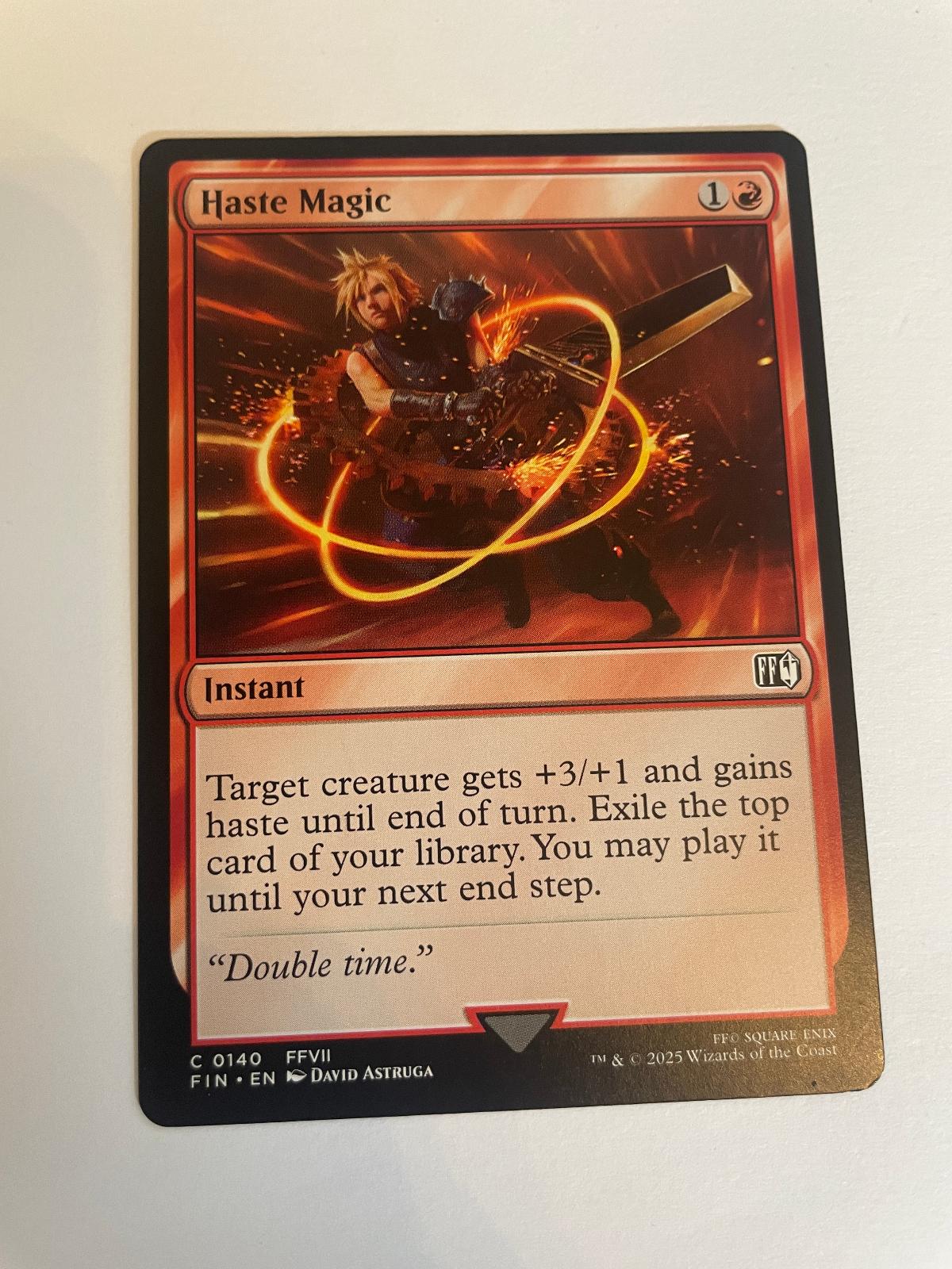 Haste Magic 140 FINAL FANTASY NM