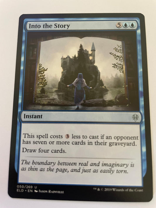 Into the Story 50 Uncommon Throne of Eldraine Magic: The Gathering Near Mint