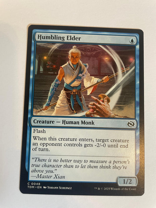 Humbling Elder 48 Tarkir: Dragonstorm NM