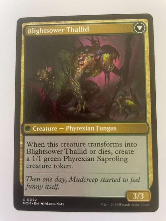 Blightreaper Thallid 92 Uncommon March of the Machine Magic: The Gathering NM
