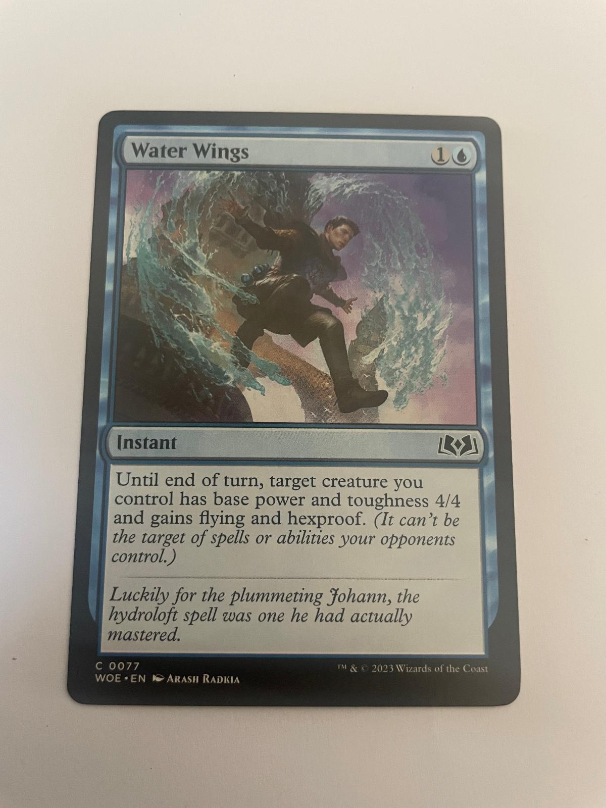 Water Wings 77 Wilds of Eldraine WOE NM