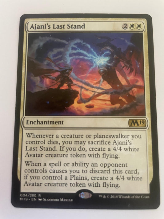 Ajani's Last Stand 004/280 Rare The List Reprints Magic: The Gathering Near Mint