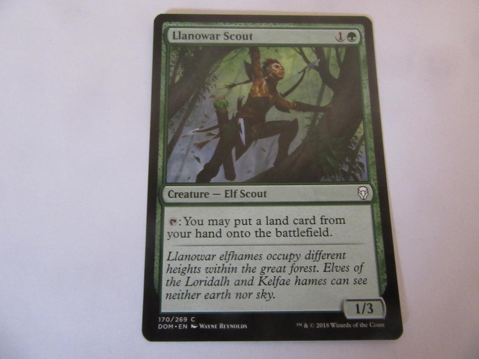 Llanowar Scout 170 Dominaria NM