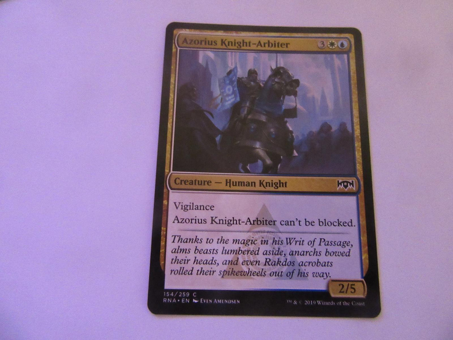Azorius Knight-Arbiter 154 Ravnica Allegiance NM
