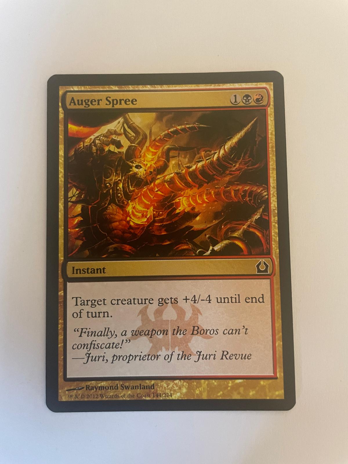 Auger Spree 144 Return to Ravnica RTR NM