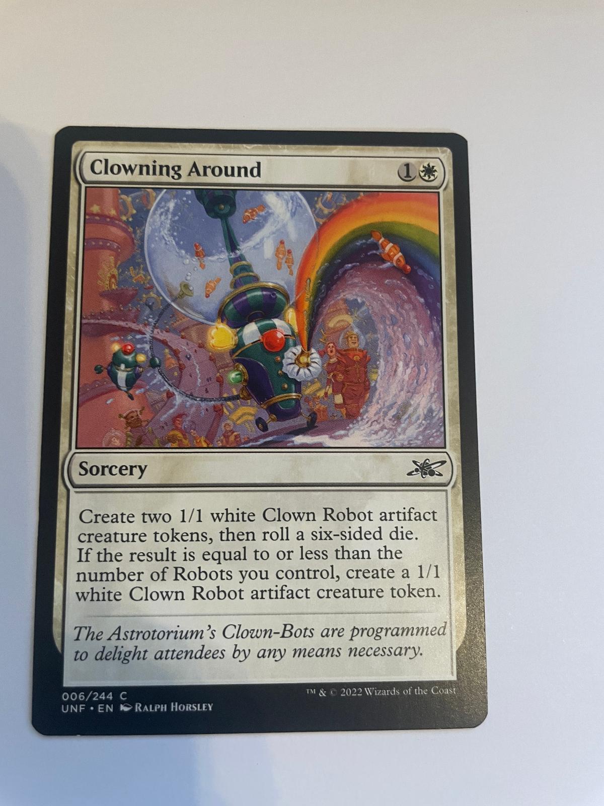Clowning Around 6 Unfinity NM