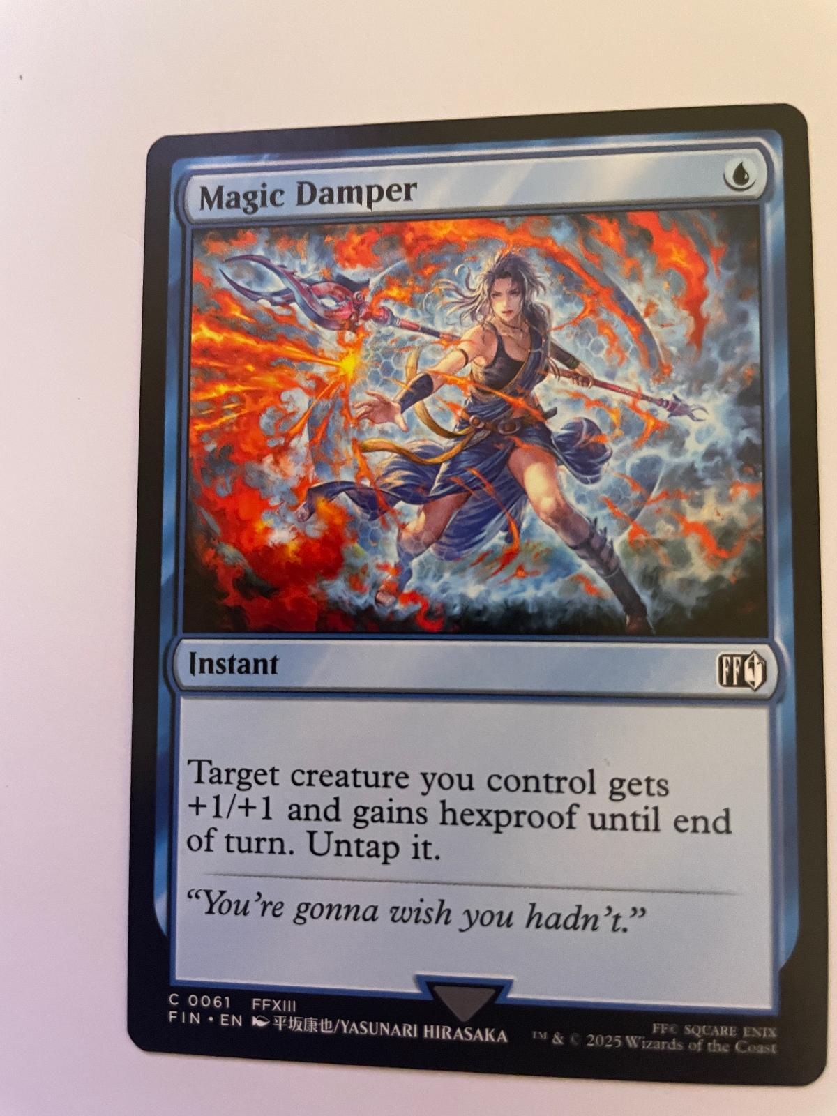 Magic Damper 61 Common FINAL FANTASY Magic: The Gathering Near Mint